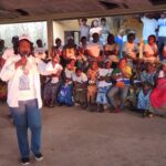 Medias241.com-GABON-Franceville : Édith Ekiri Mounombi Mobilise les Populations en Faveur d'Ali Bongo pour les Élections Générales